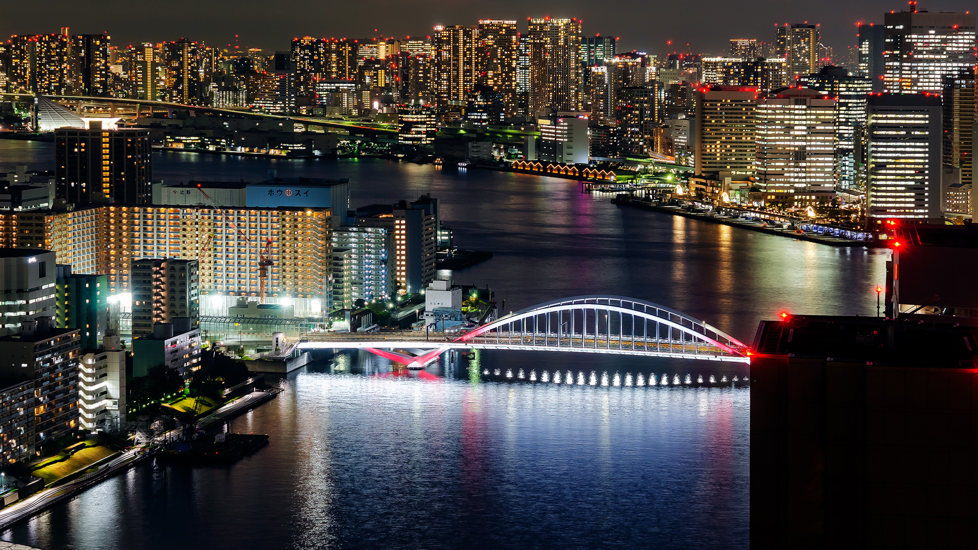 隅田川の夜景