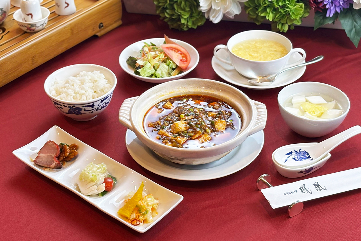 鳳凰名物　陳麻婆豆腐ランチ
