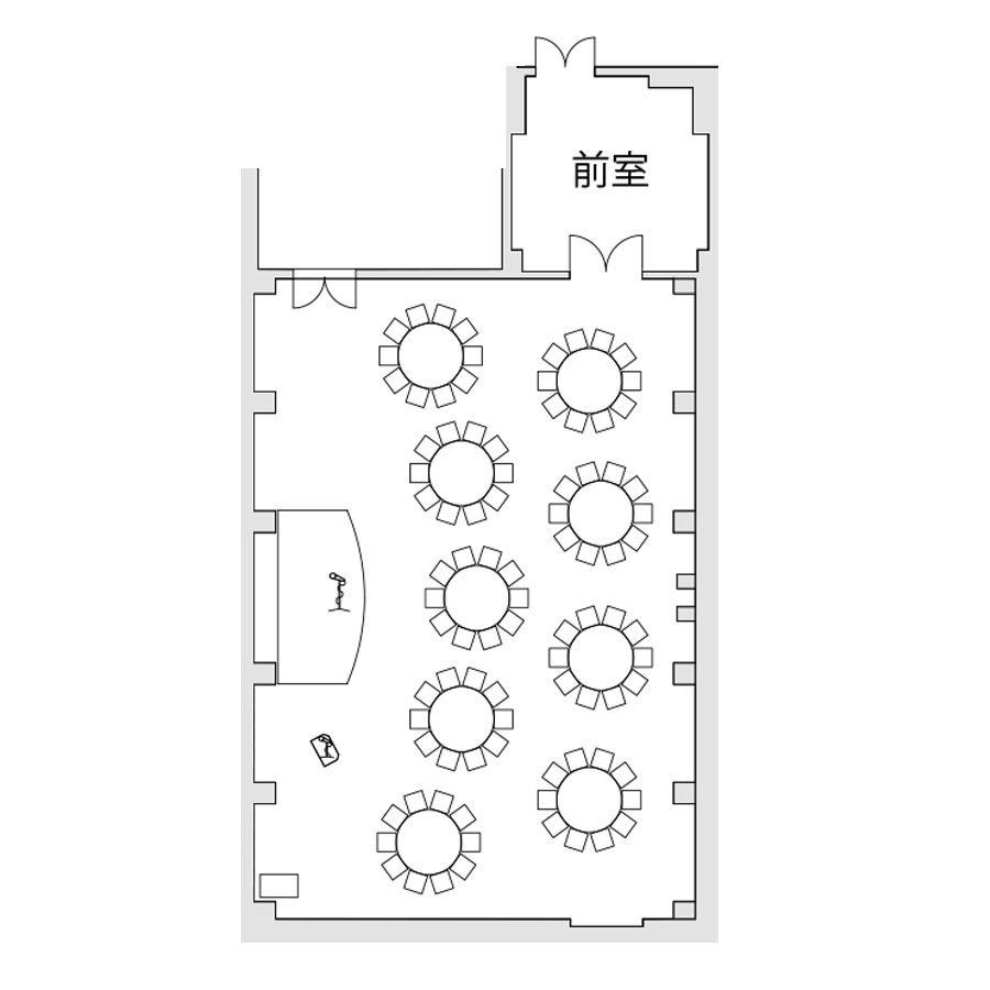 レアンジェ 着席・立食