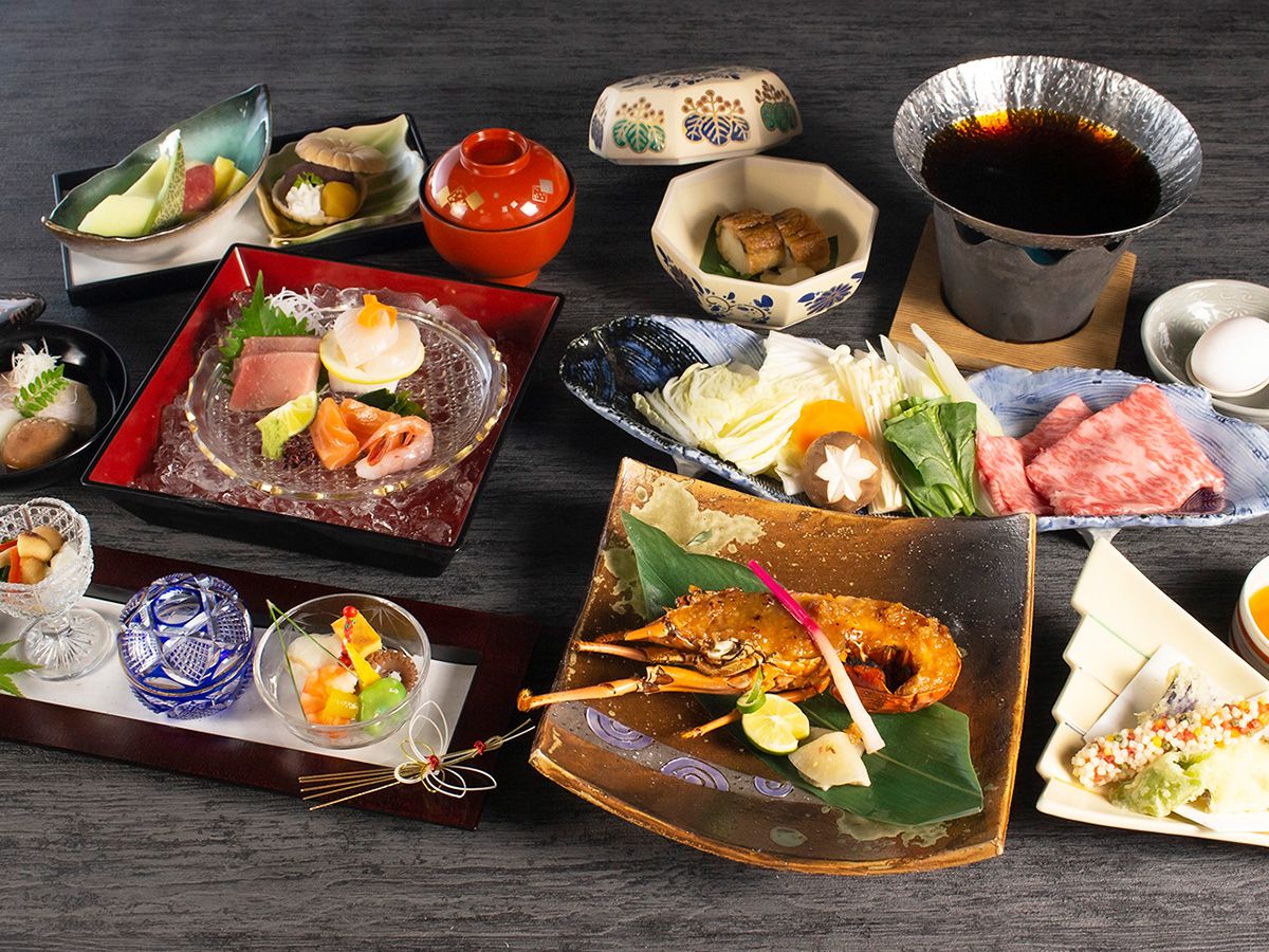 ちどり会席「静岡和牛と伊勢海老」イメージ