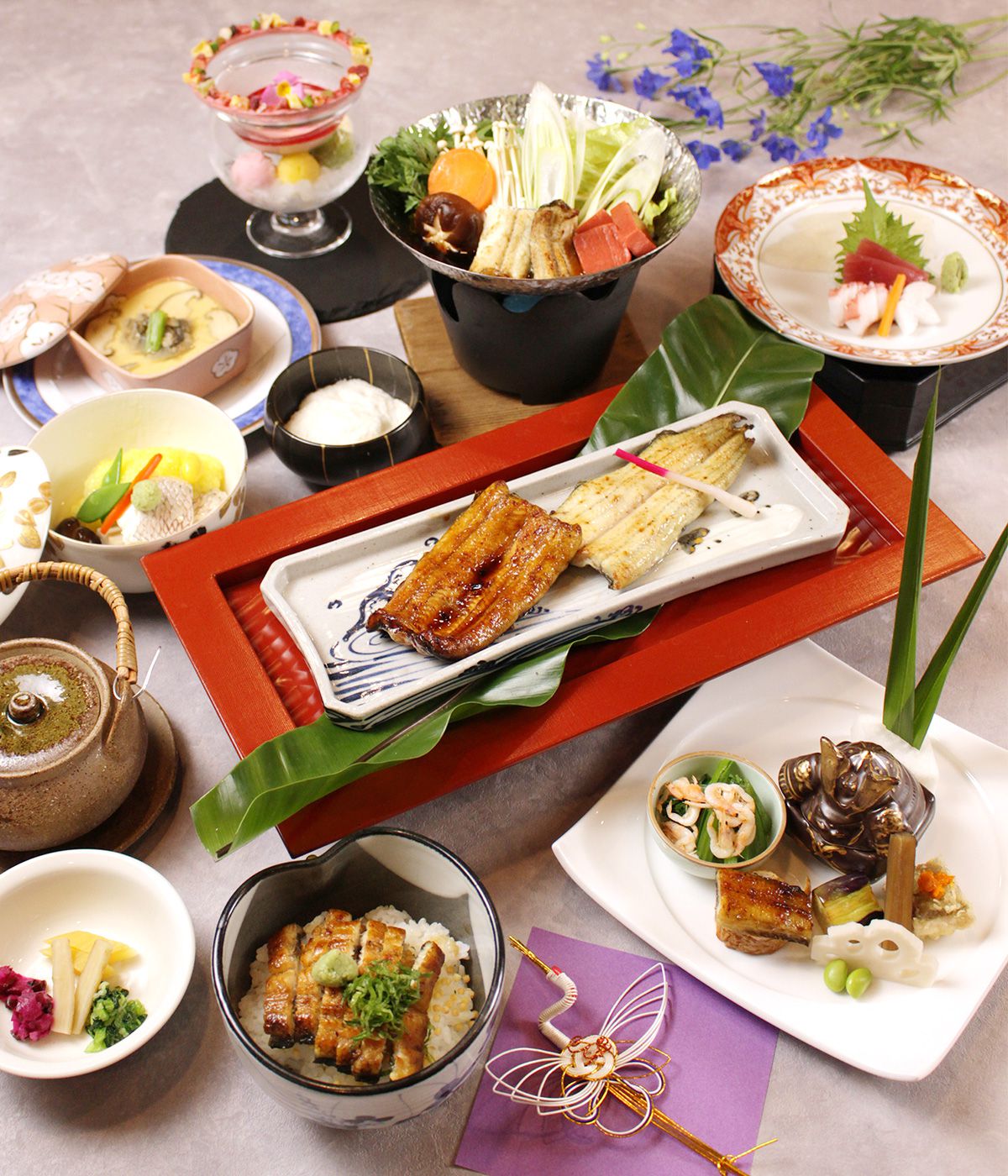 浜名湖産うなぎづくし会席イメージ