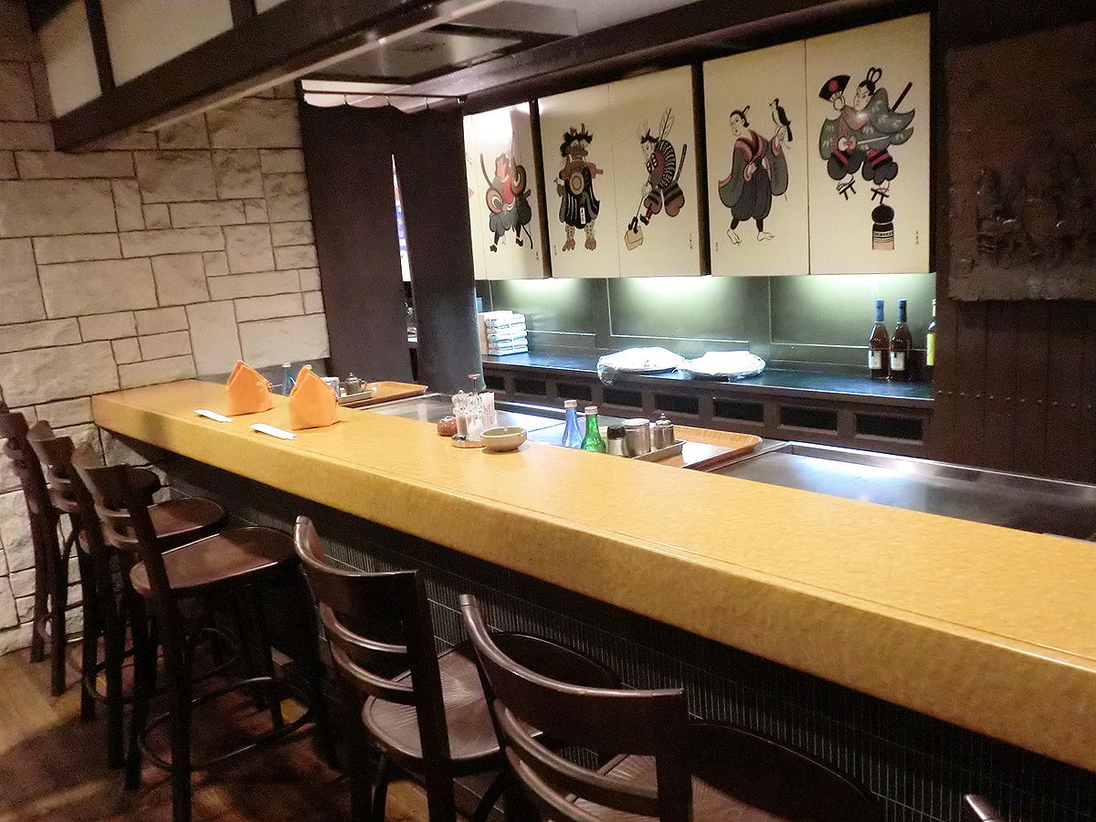 【鉄板】1階 カウンターイメージ