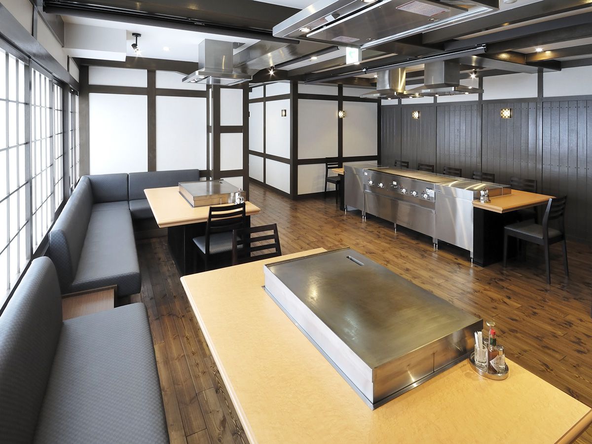 【鉄板】1階 鉄板焼コーナーイメージ