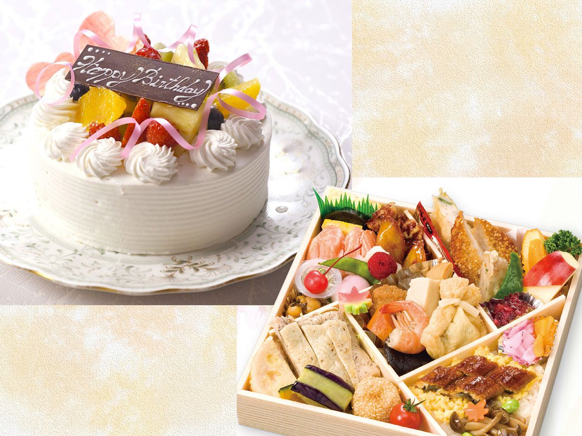 ケーキ＆お弁当