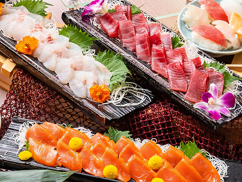 夕食バイキングの海鮮焼きイメージ