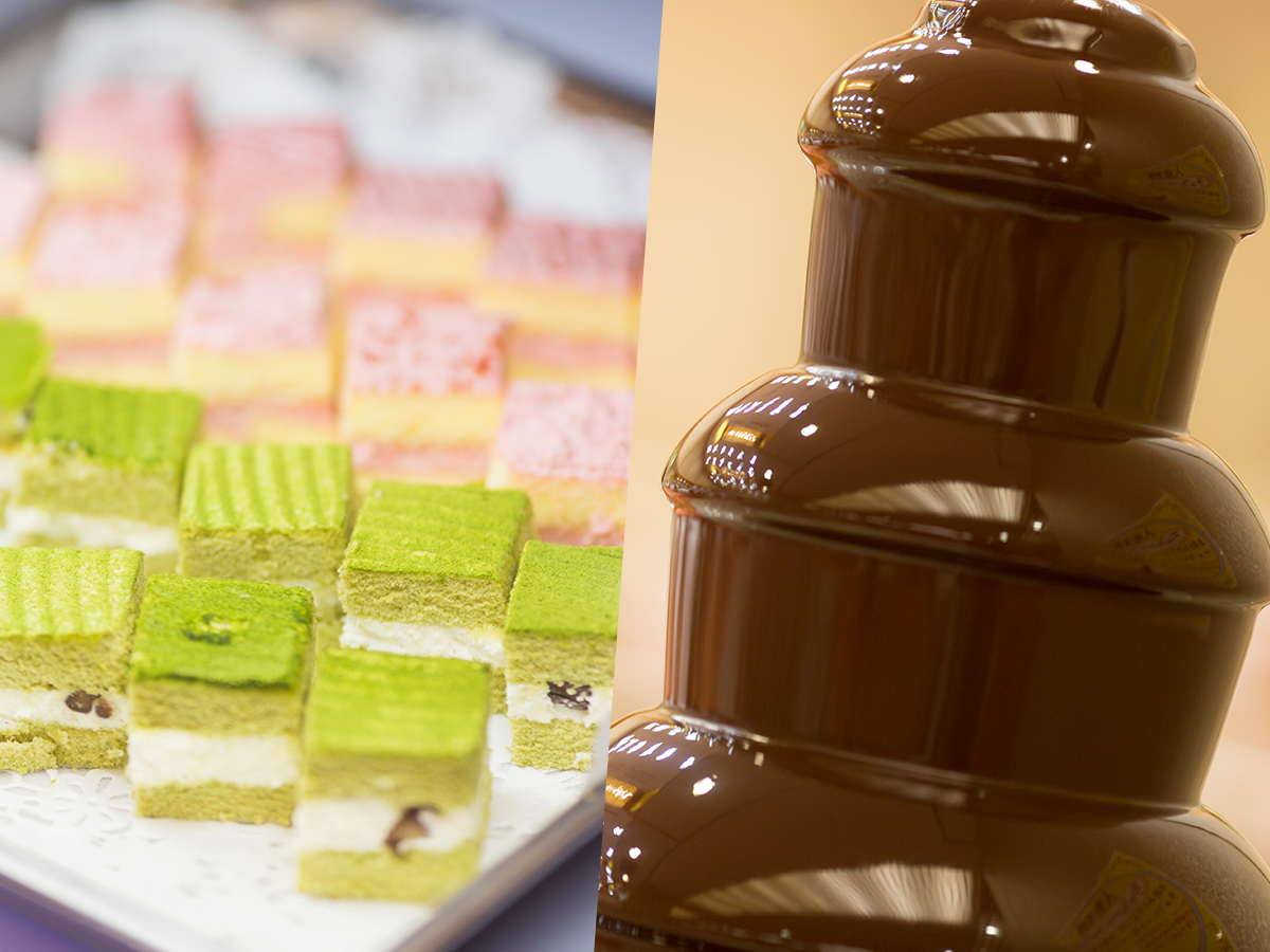 夕食バイキングの充実のデザートイメージ