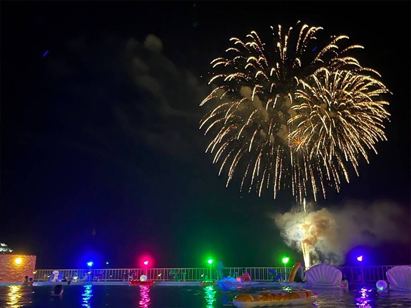 連夜の花火 IN 天津小湊 2024イメージ