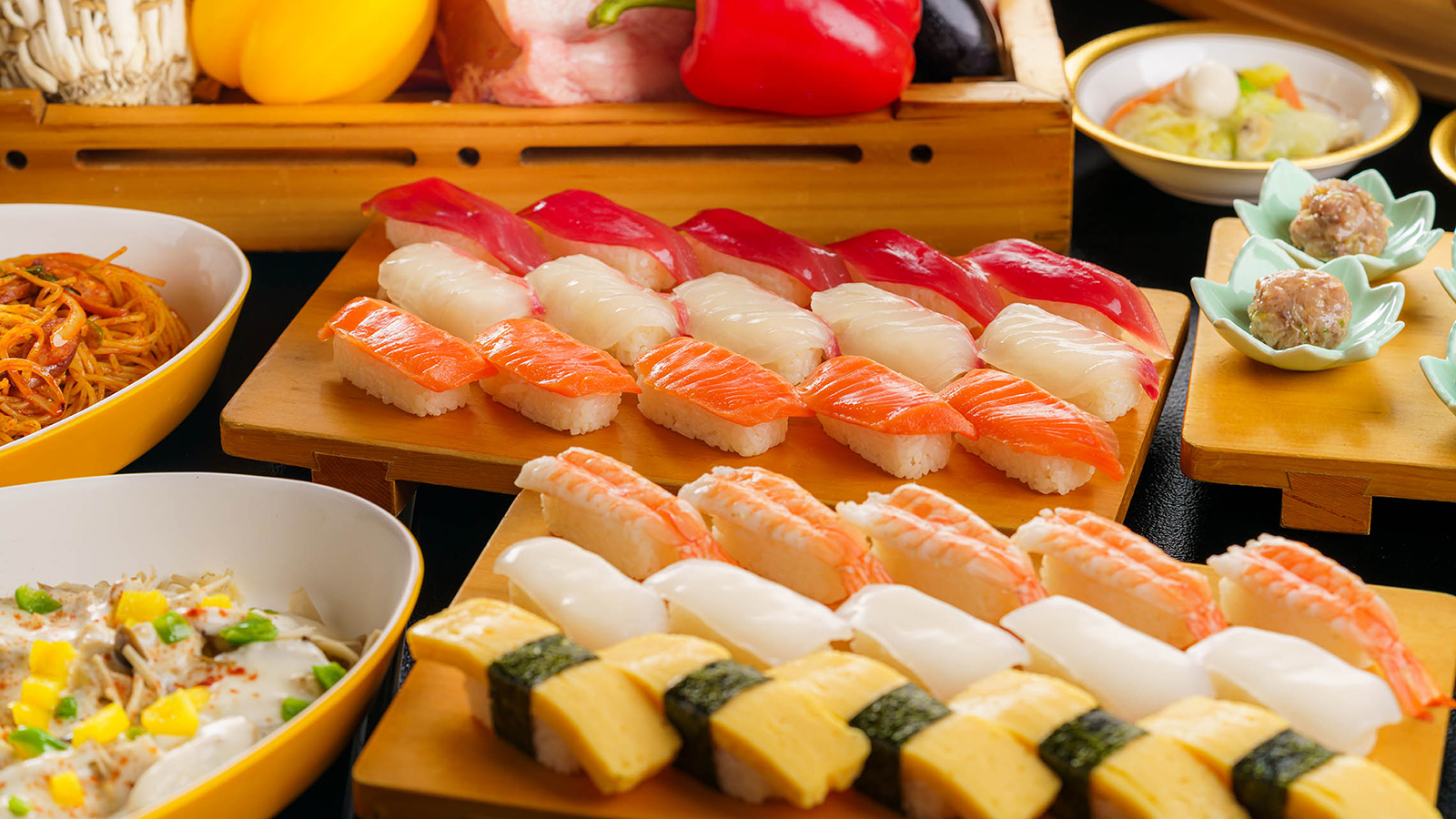 夕食バイキングメニュー 寿司イメージ