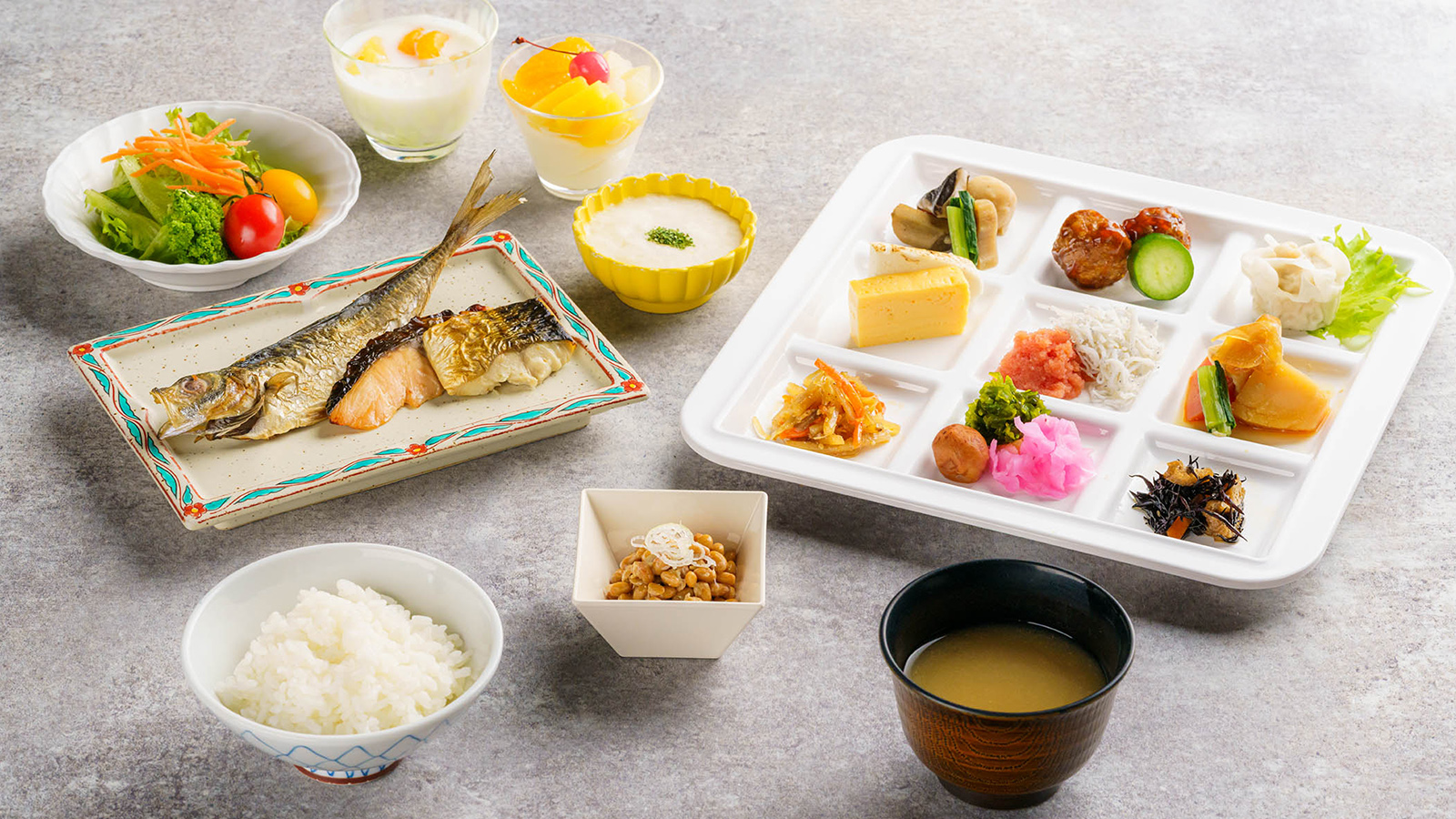 朝食バイキング和朝食イメージ
