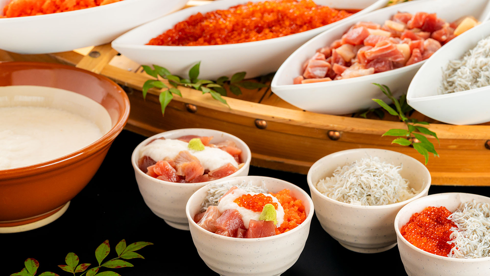 朝食バイキング海鮮丼イメージ
