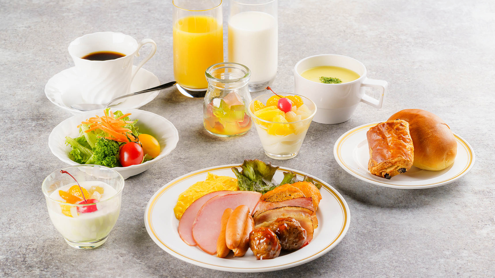 朝食バイキング洋朝食イメージ