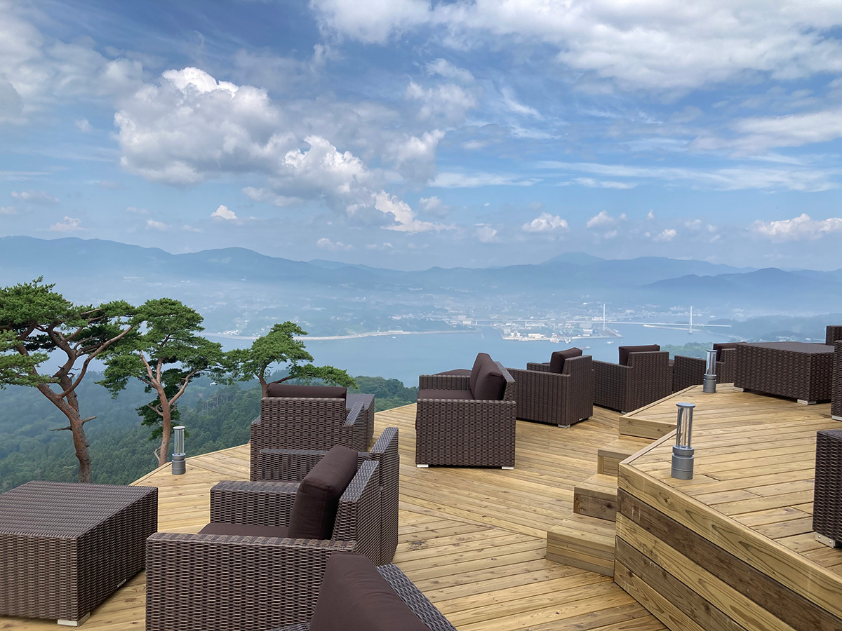 亀山テラス360°展望台