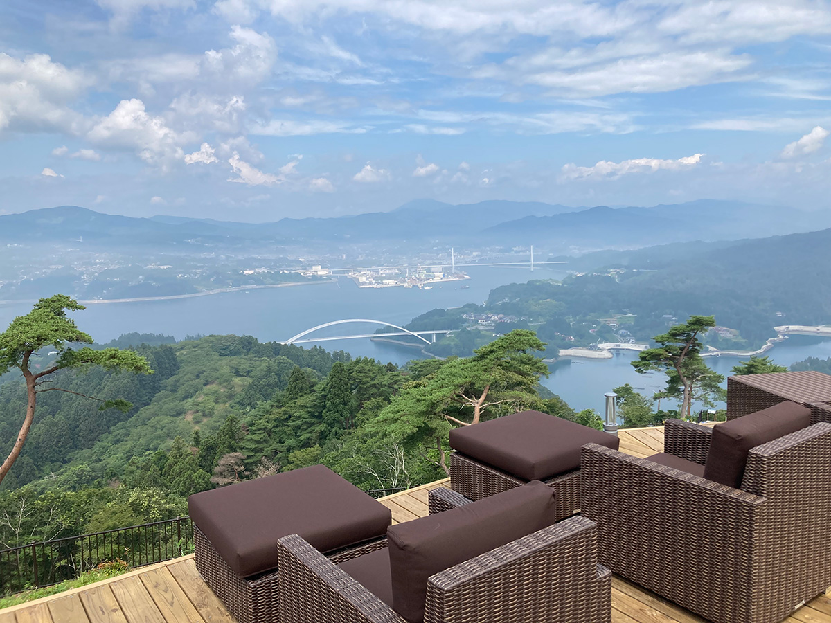 亀山テラス360°からの絶景