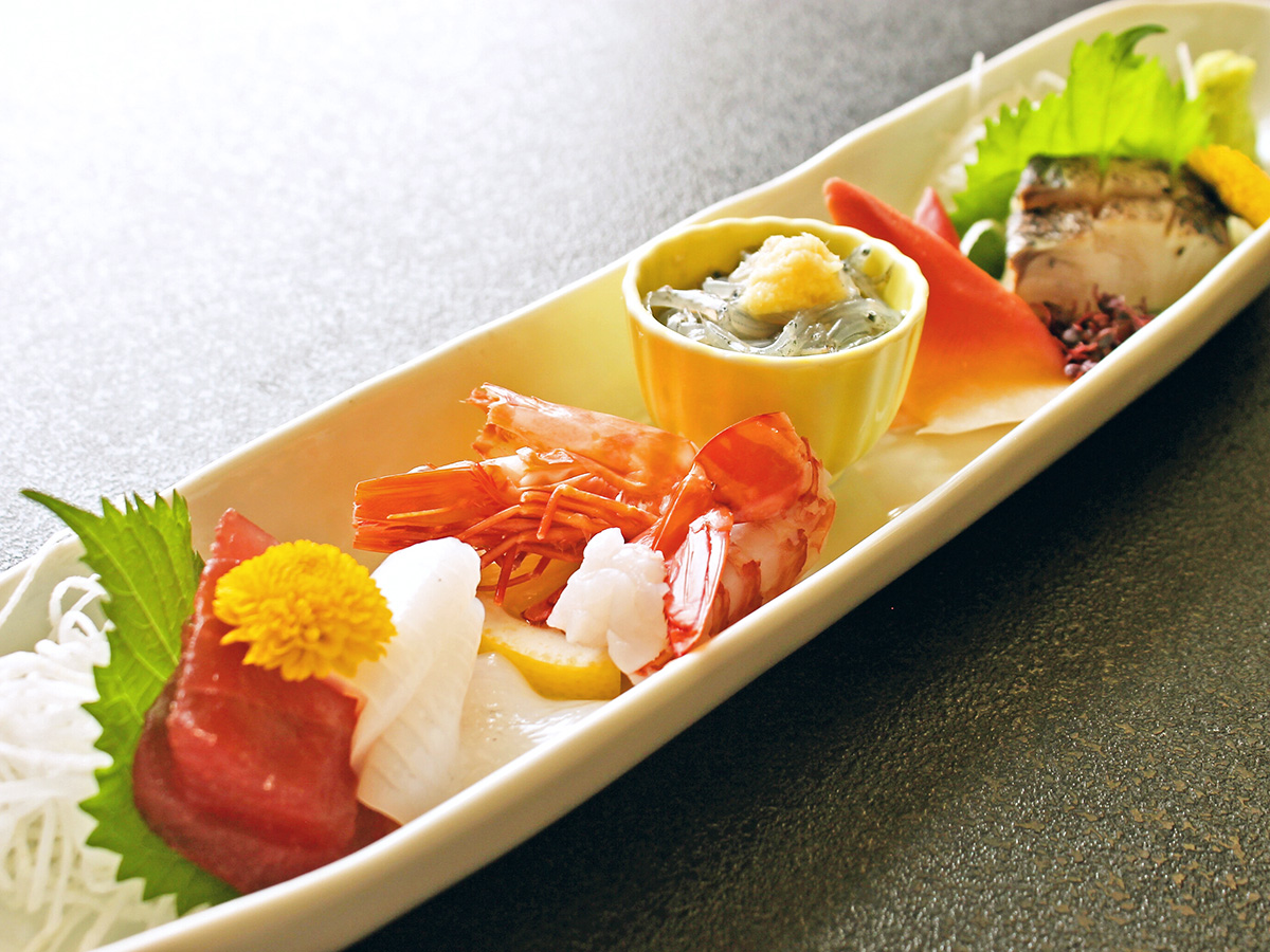 秋月会席お造り