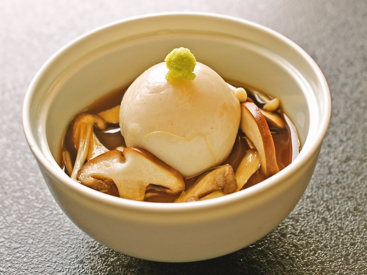 里芋万頭きのこバター餡