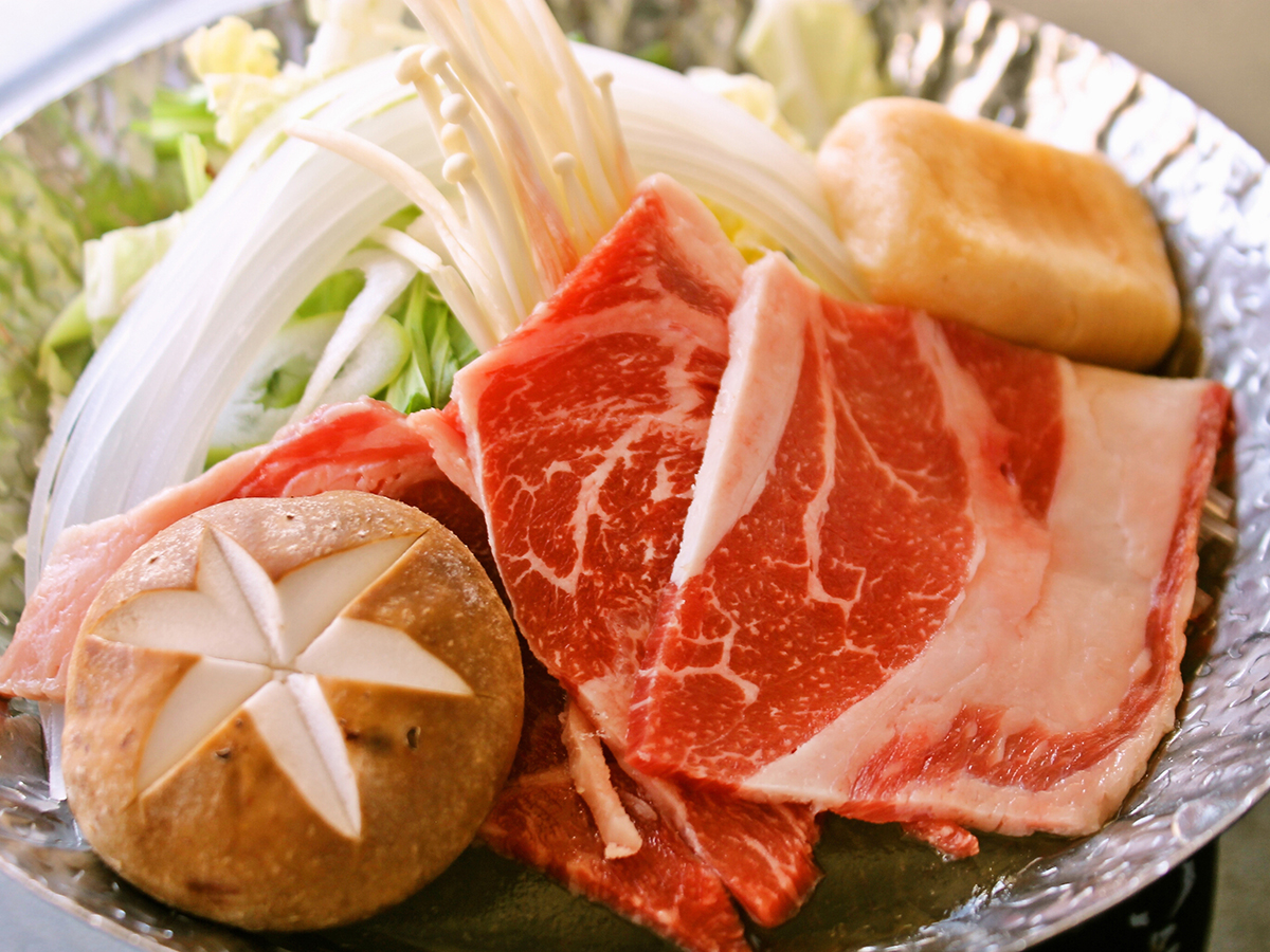 牛ロースすき鍋