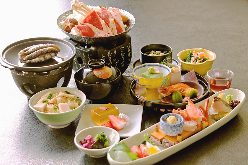 春の花籠会席イメージ