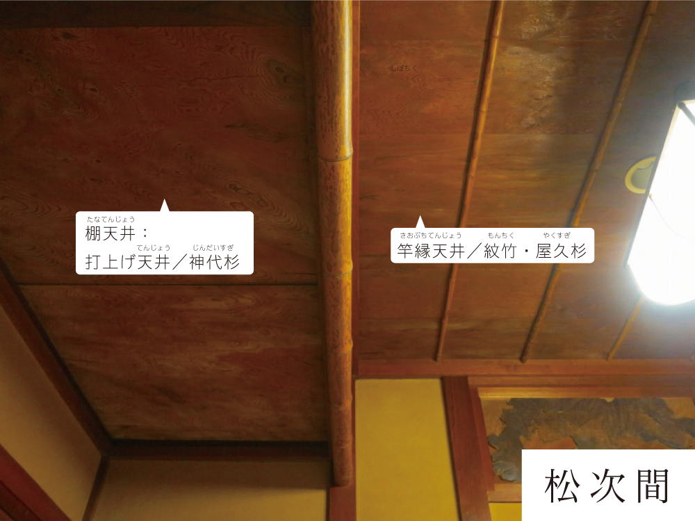幽泉亭の造りイメージ