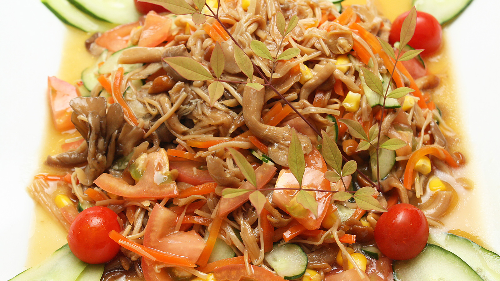 舞茸と茸のマリネ