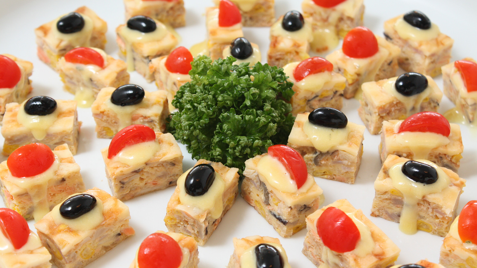 春野菜のシーフードキッシュ