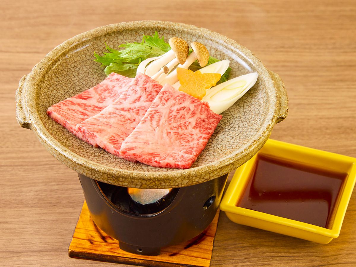 鳥取牛の陶板焼きイメージ