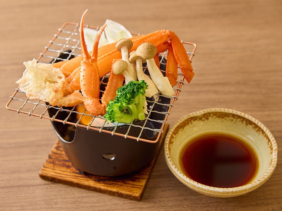 蟹網焼きイメージ
