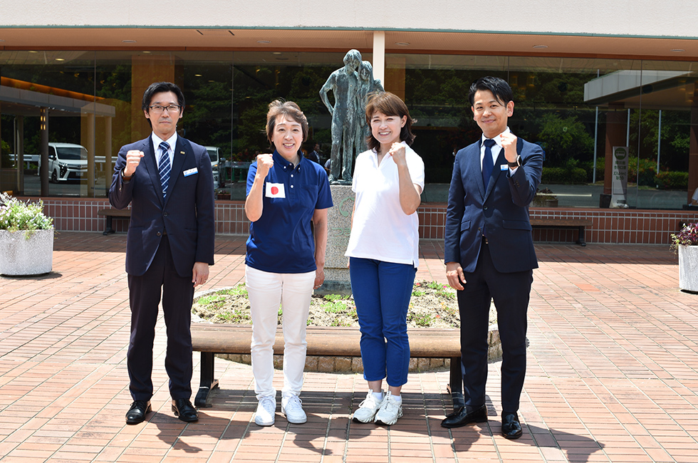 議院議員橋本聖子様がつま恋リゾート彩の郷で個人演説会を開催