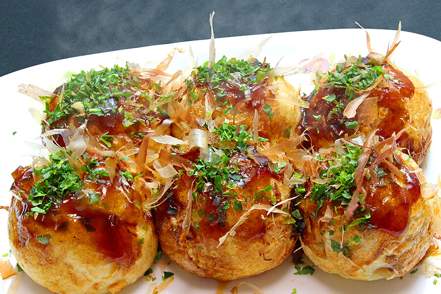 大粒揚げタコ焼き